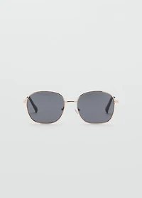 Metallic frame sunglasses