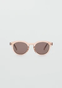 Round-framed sunglasses