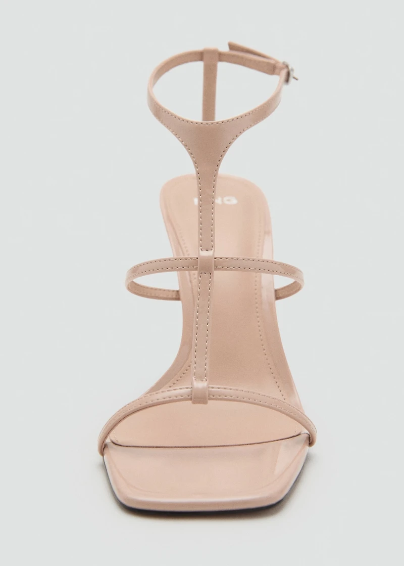 Heel strips sandals