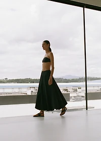 Leather straps sandals