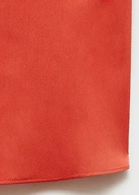 Short sleeve fluid shirt