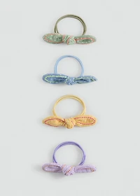 Bow hair tie