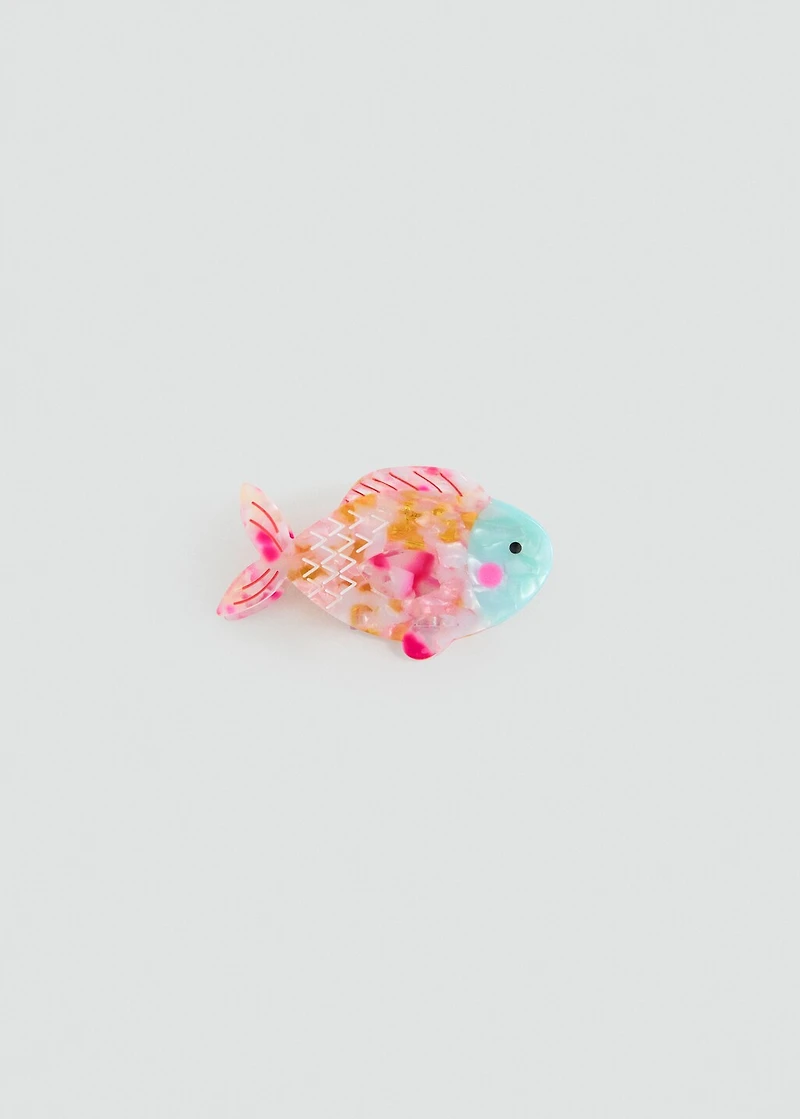 Fish hair clip