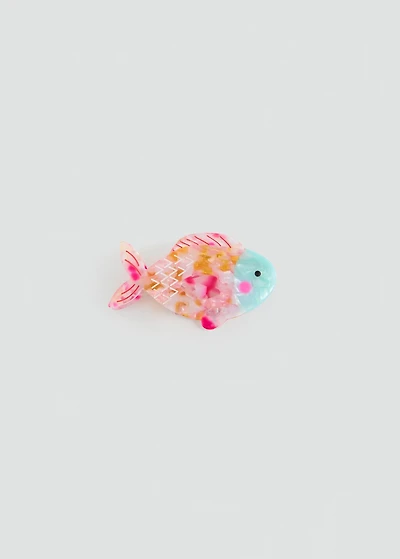 Fish hair clip