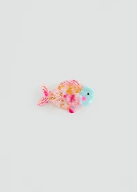 Fish hair clip
