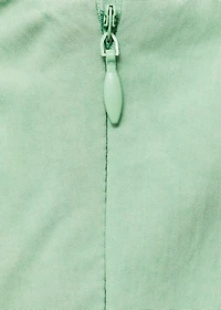 Midi-dress with pleats