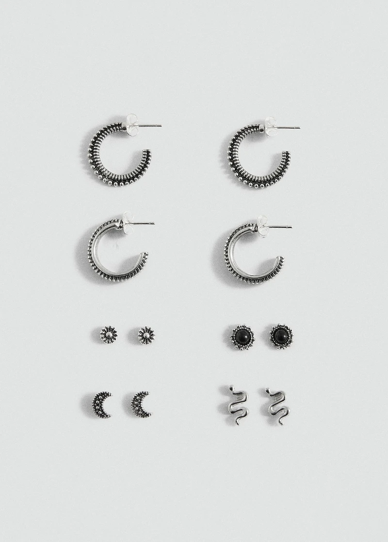 6-pack earrings