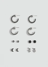 6-pack earrings
