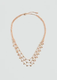 Triple chain necklace