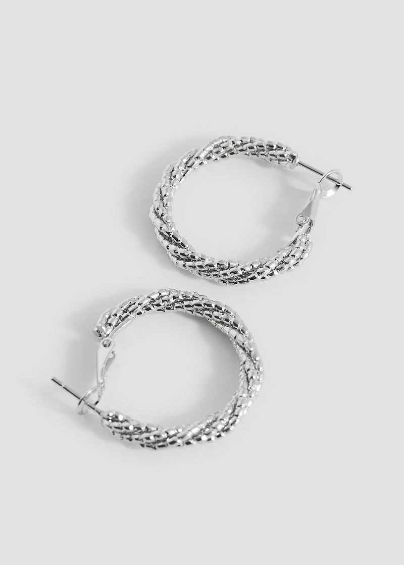 Hoop earrings