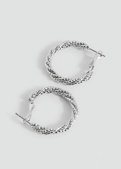 Hoop earrings