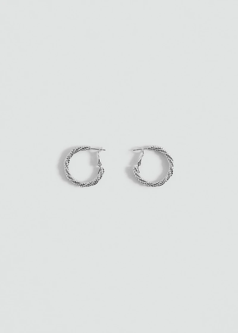 Hoop earrings
