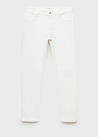 Slim fit white Jan jeans