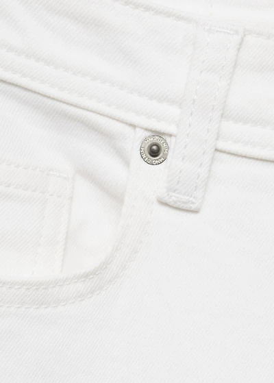 Slim fit white Jan jeans
