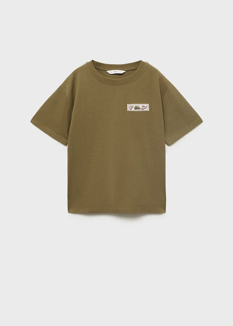 Short-sleeved printed t-shirt