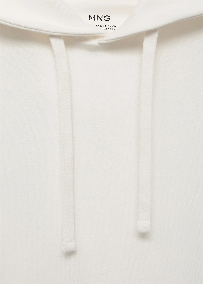 Hoodie cotton sweatshirt