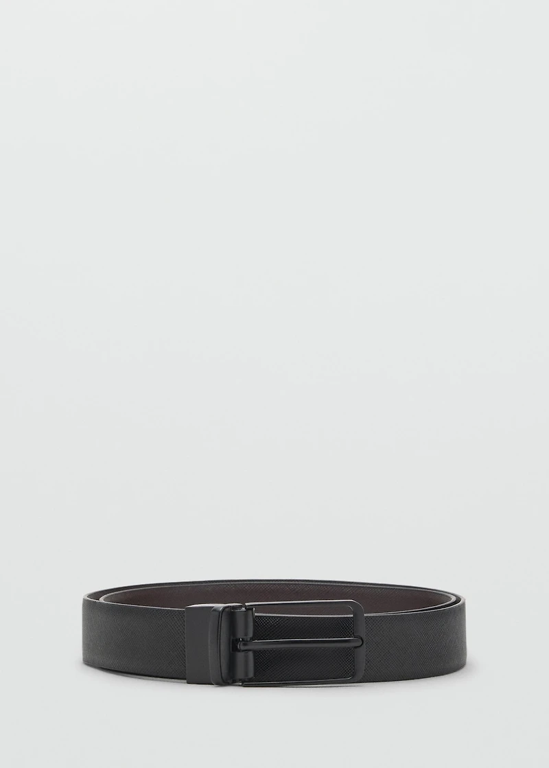 100% leather belt