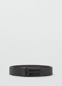 100% leather belt