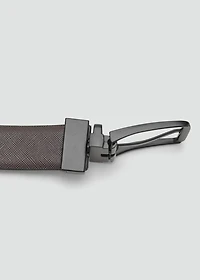100% leather belt