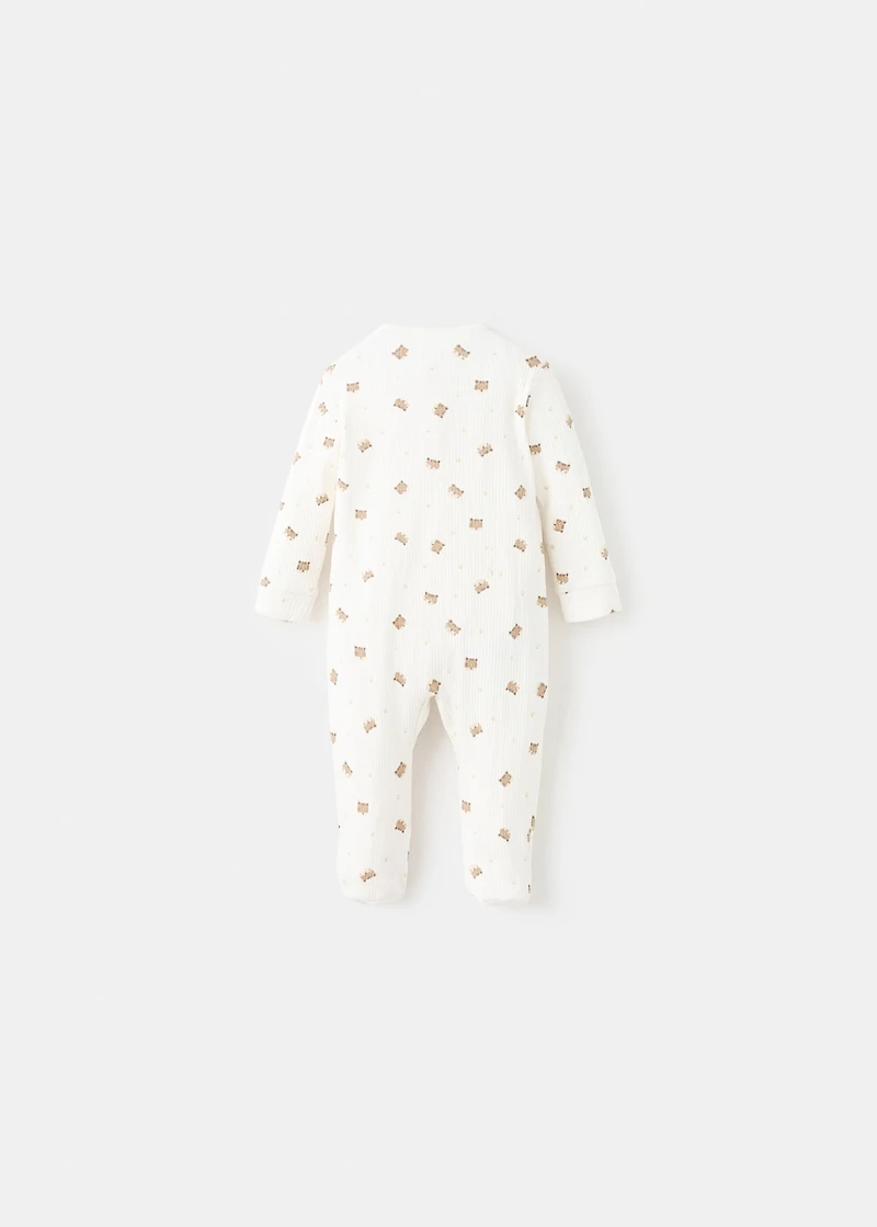 Printed long pyjamas