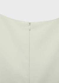 Floral dress with slit detail