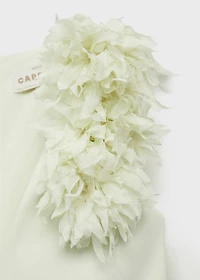 Floral dress with slit detail