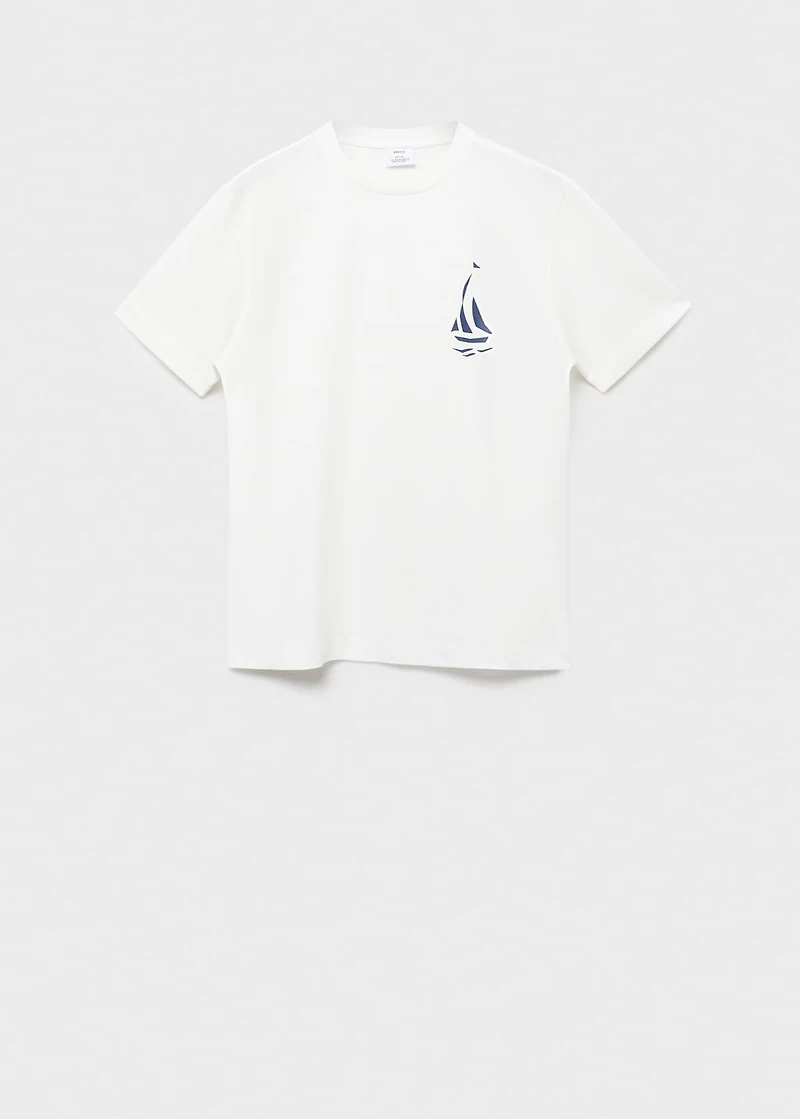 100% cotton printed t-shirt