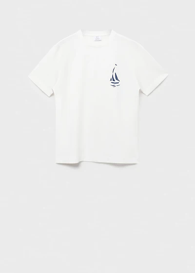 100% cotton printed t-shirt