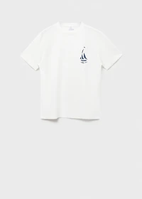 100% cotton printed t-shirt