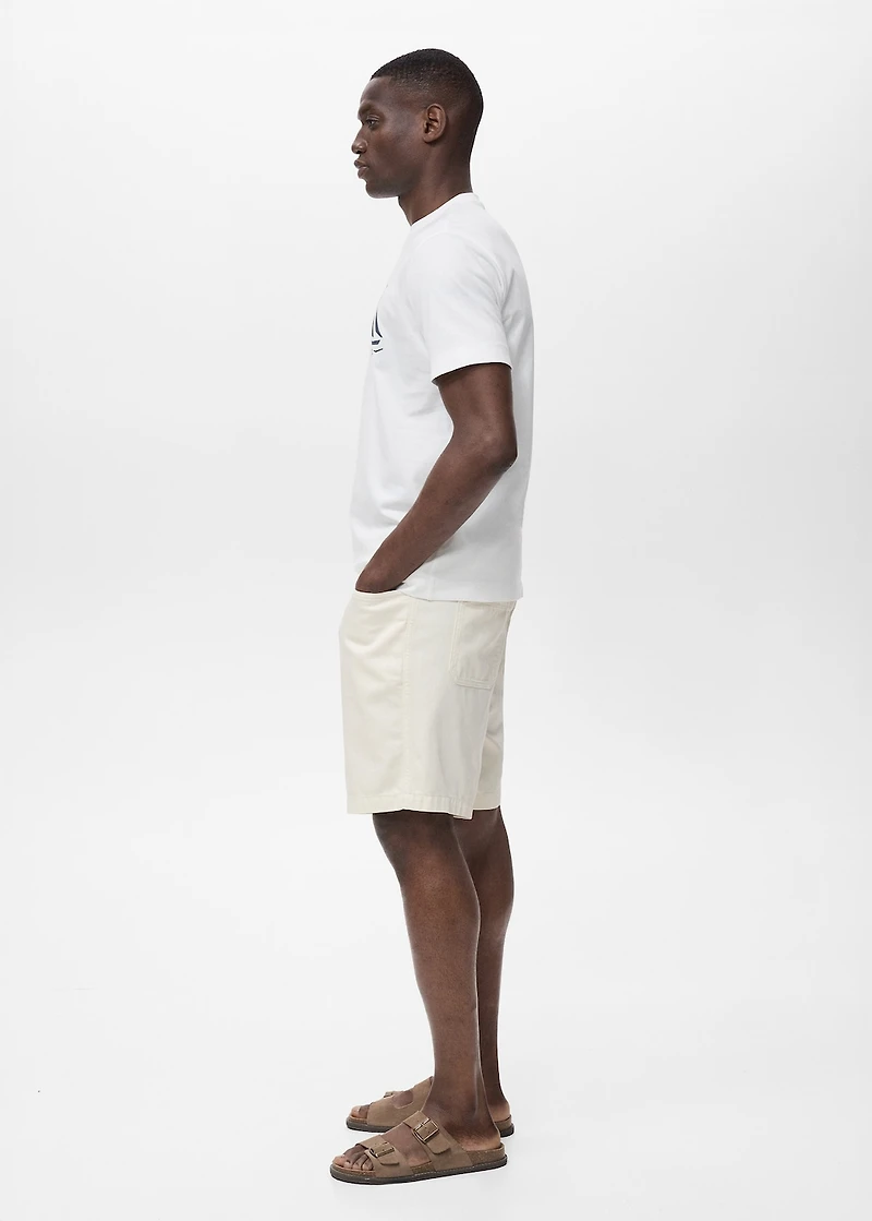 100% cotton printed t-shirt