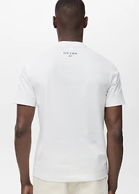 100% cotton printed t-shirt