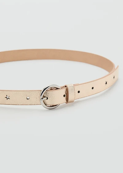 Star skinny belt