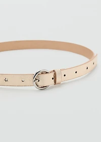 Star skinny belt