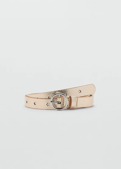 Star skinny belt