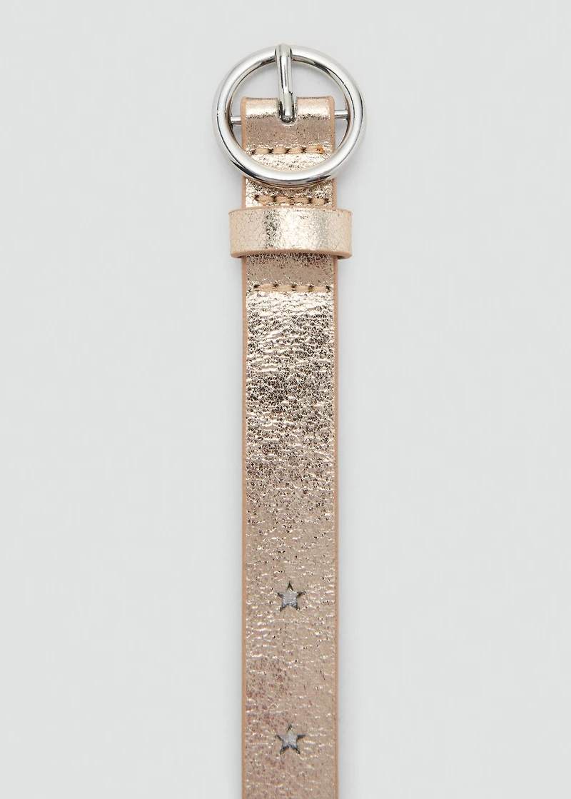 Star skinny belt