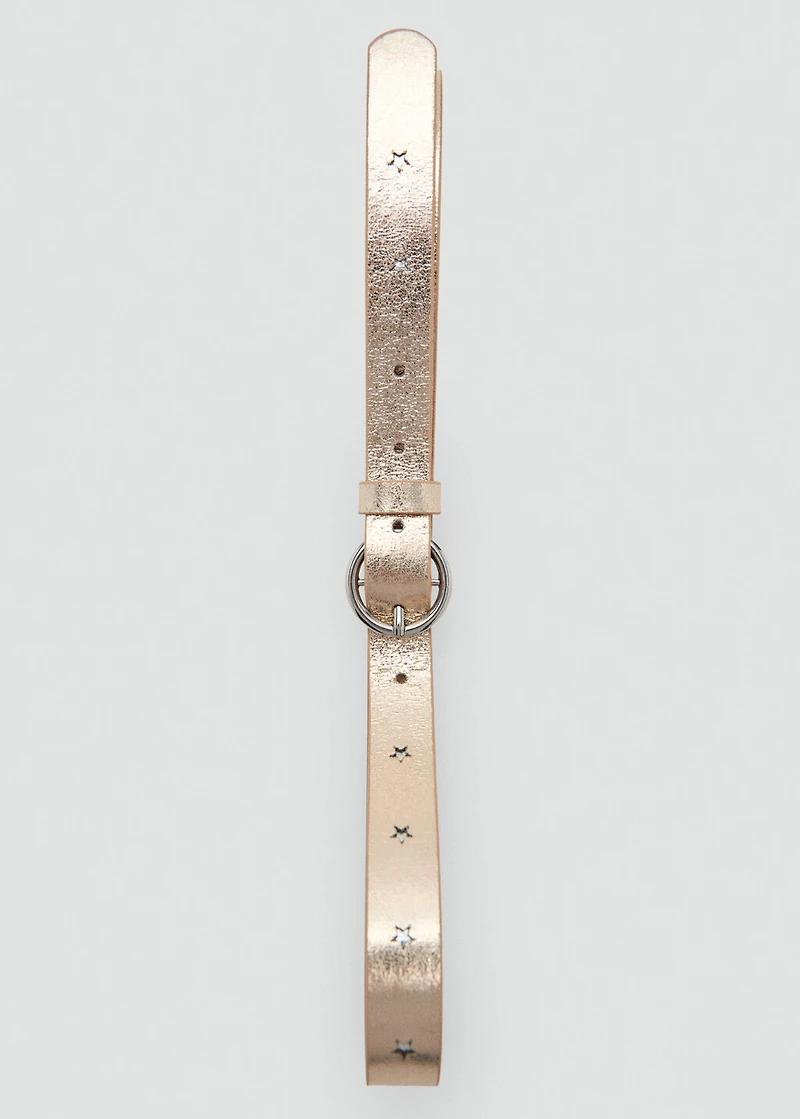 Star skinny belt