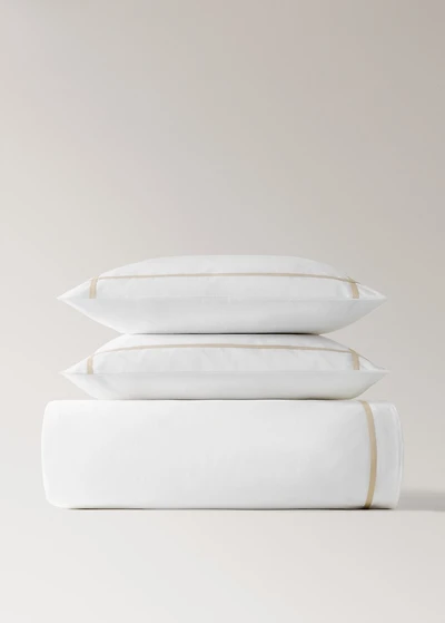 200-thread count percale cotton duvet cover for 150/160 cm bed