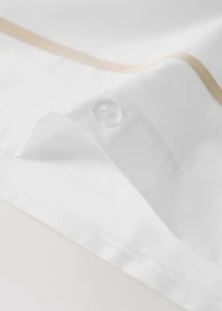 200-thread count percale cotton duvet cover for 150/160 cm bed