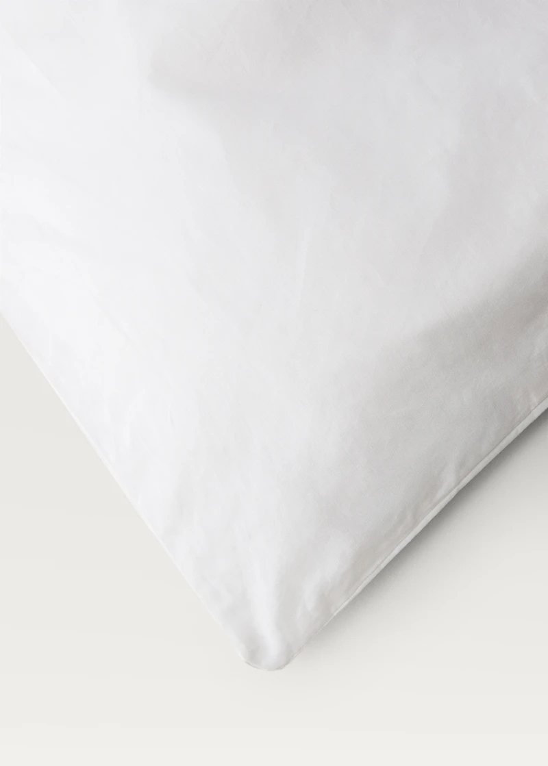Cotton percale duvet cover for 150/160cm bed