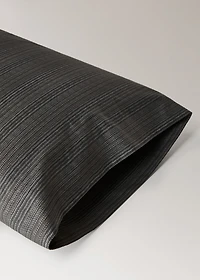 Percale cotton tailored-print pillowcase 45x110cm