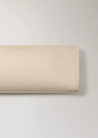 600-thread count satin cotton pillowcase 45x110 cm