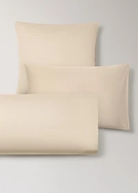 600-thread count satin cotton pillowcase 45x110 cm