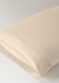 Two 600-thread cotton satin pillowcases 50x75 cm