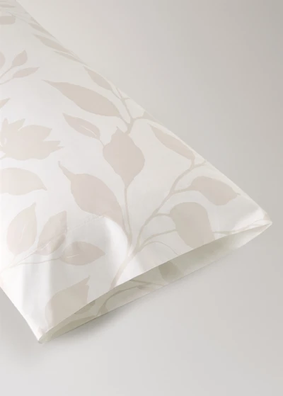 Percale cotton pillowcase 45x110cm