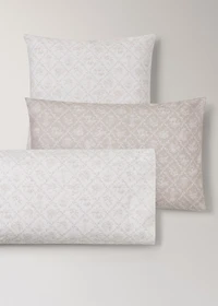 Toile de Jouy percale cotton pillowcase 50x75 cm