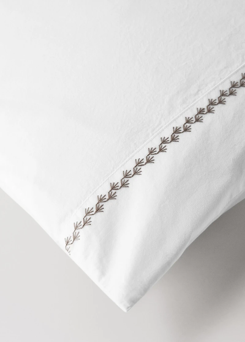 200-thread count percale cotton children's pillowcase 19.68x29.53