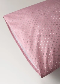 Children's cotton polka-dot pillowcase 60x60 cm