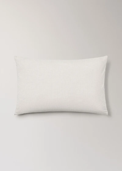 Cotton mini-check children's pillowcase 50x75 cm