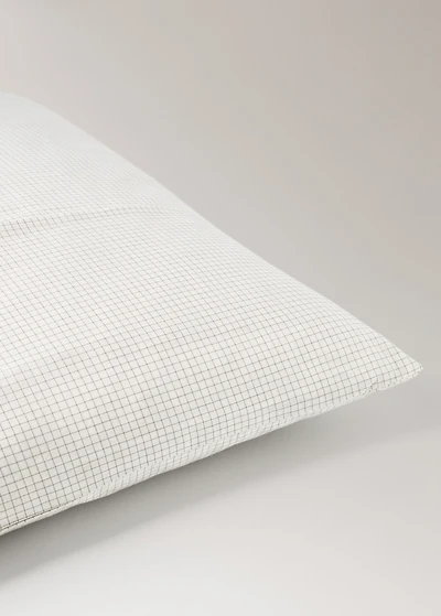 Cotton mini-check children's pillowcase 50x75 cm