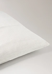 Cotton mini-check children's pillowcase 50x75 cm